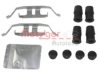 METZGER 109-1850 Accessory Kit, disc brake pads